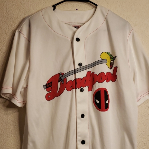 deadpool baseball jersey